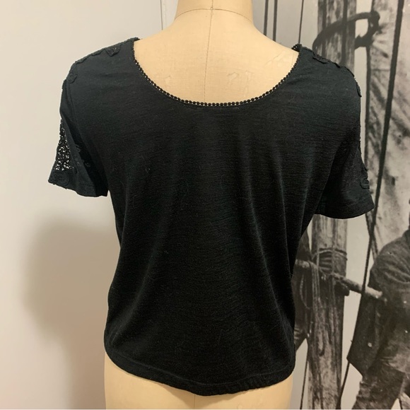 SANDRO | black tee - Picture 4 of 9